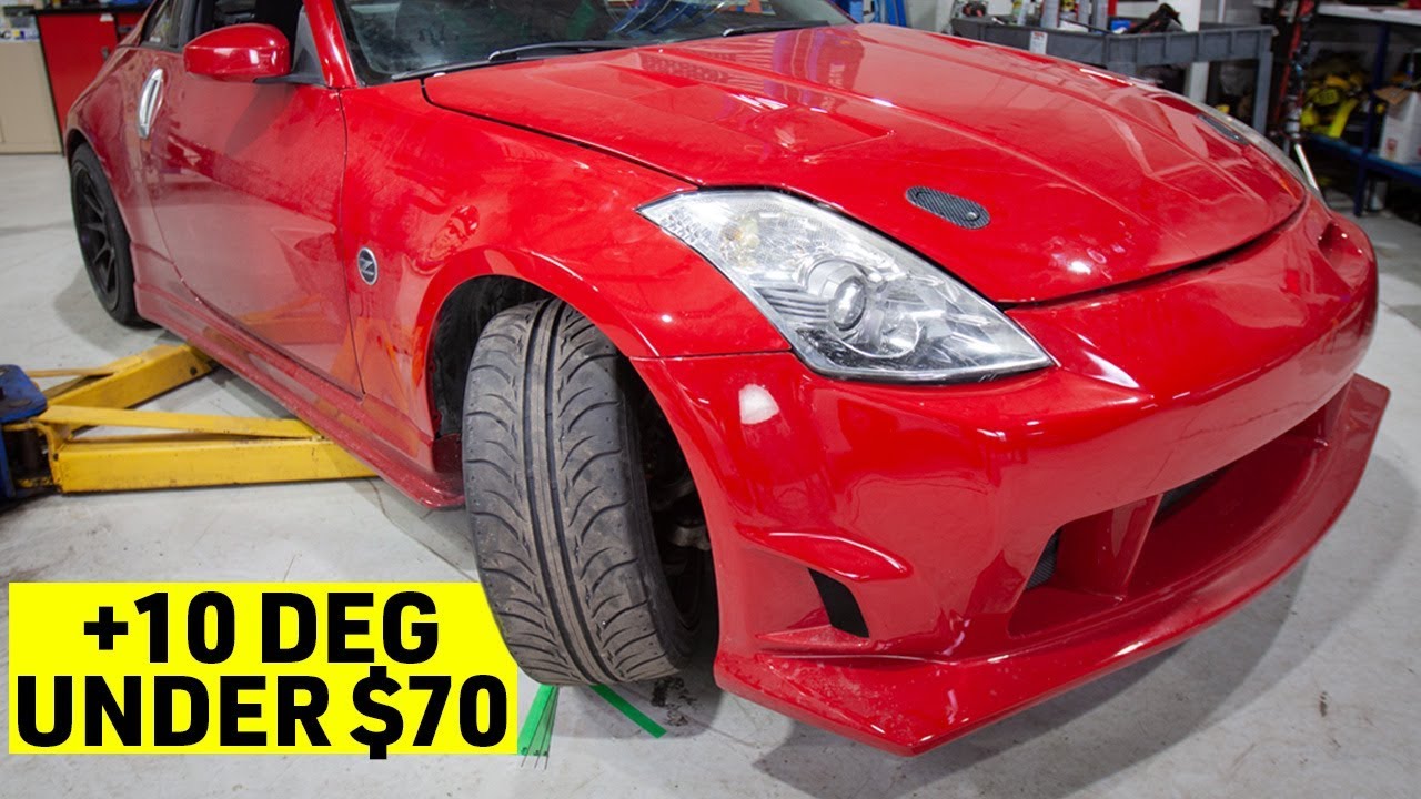 Nissan 350Z How To Cheap & Easy Steering Angle Mod