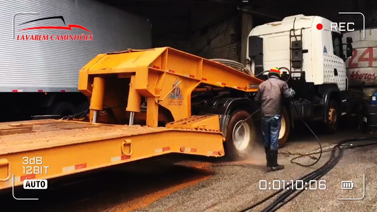 CAVALO TRUCK + CARRETA PRANCHA (LAVAGEM DE VISUAL)