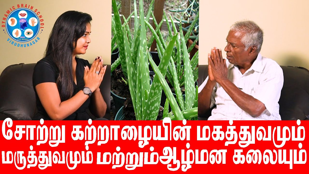 சோற்று காற்றாழை மருத்துவமும் மகத்துவம் மற்றும்  ஆழ்மனக்கலை வர்மக்கலை VK RAMASAMI AIIYA