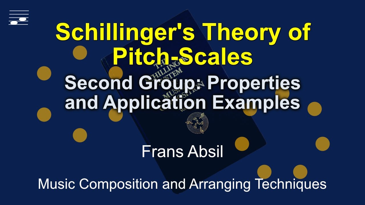 Schillinger's Theory of Pitch-Scales: Second Group Properties and Application Examples