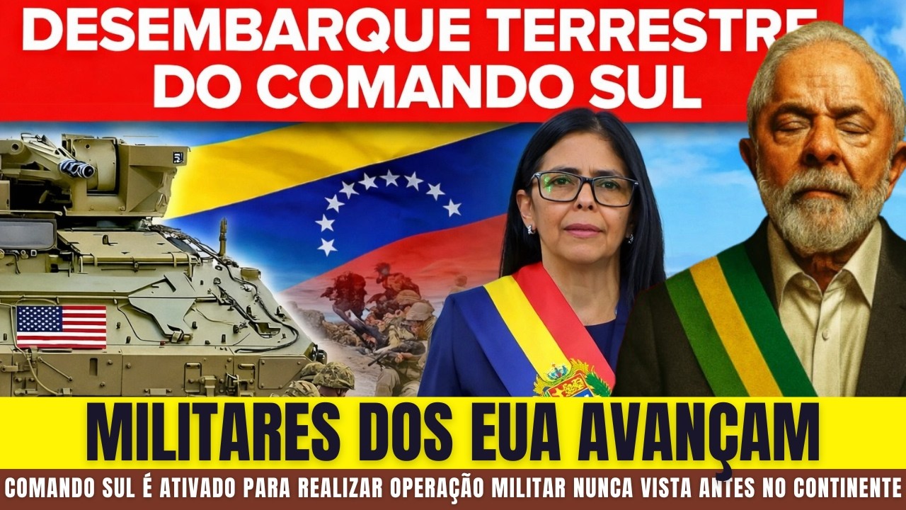 BRASIL EM ALERTA: EUA Preparam Desembarque e Ataque Terrestre