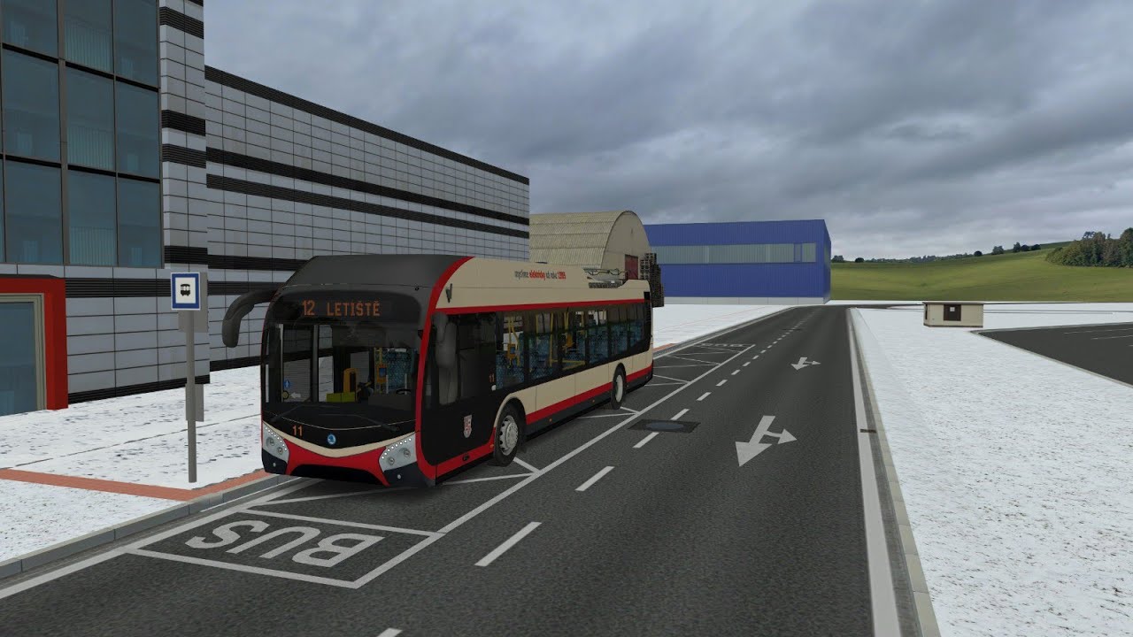 Simt Simulator - linka 14 ,škoda 32tr #13 (Repaint je soukromý a jde získat v simt ježdění)