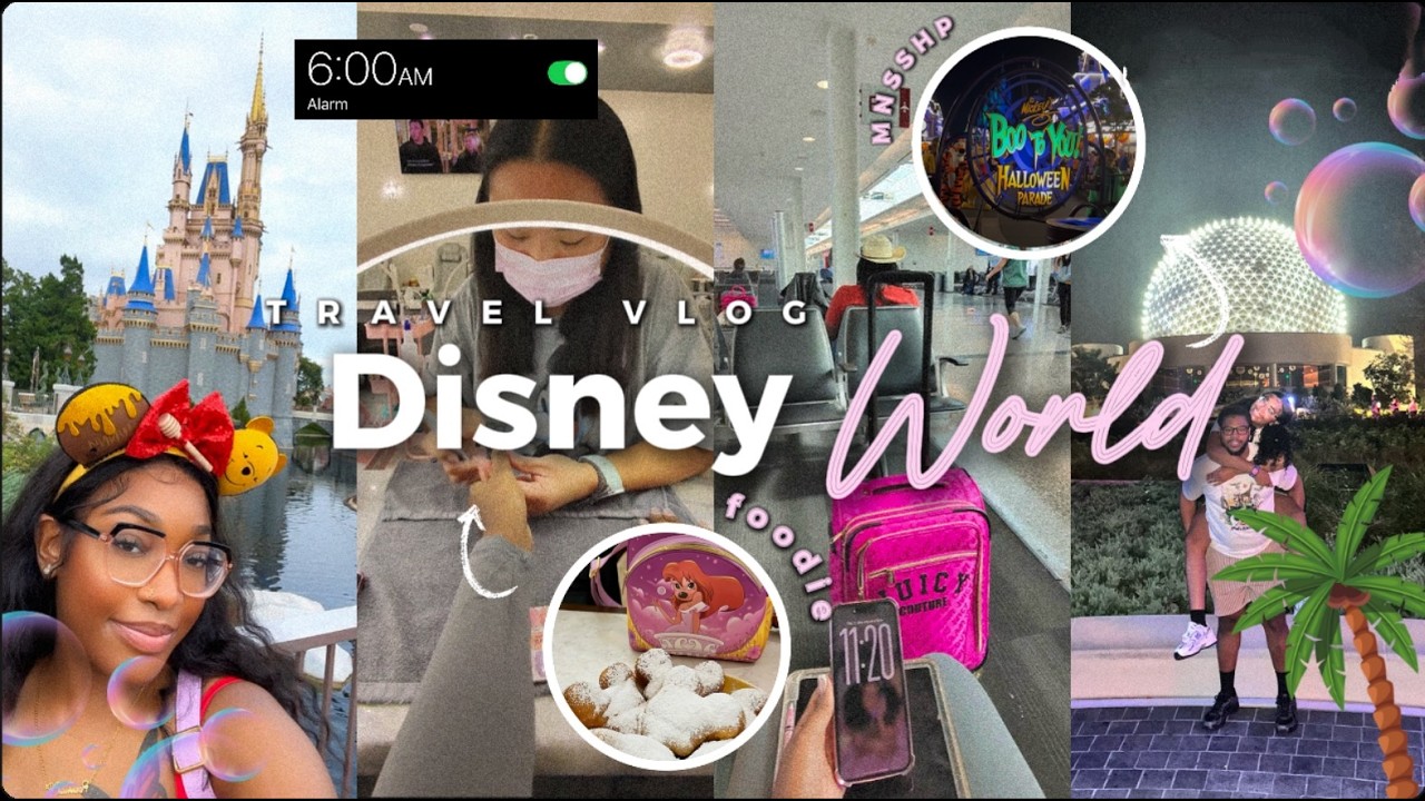 DISNEY WORLD VLOG : 🏰💕 rides,4 parks, laughter!