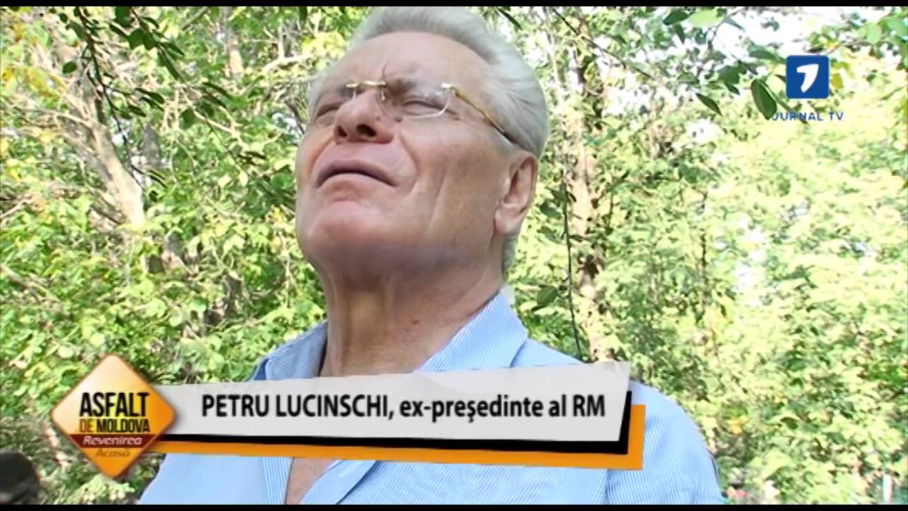 Petru Lucinschi ASFALT DE MOLDOVA