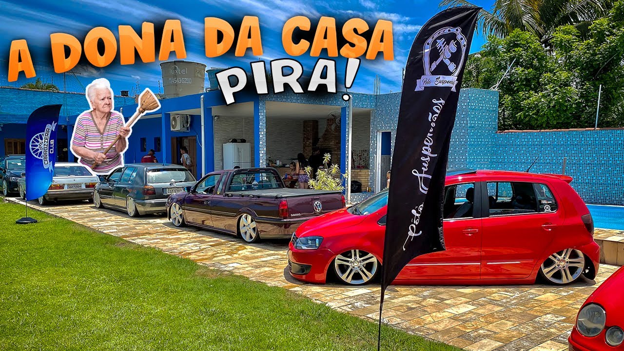 ENCHEMOS A CASA DA PRAIA COM OS CARROS REBAIXADOS! SÓ RESENHA COM OS AMIGOS!