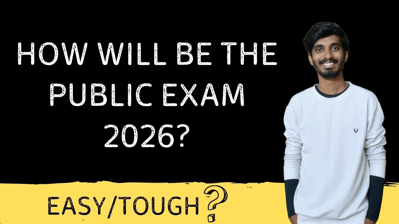How will be the Public Exam 2026??|Easy / Tough??|TN Class12|How to prepare for Public Exam 2026??