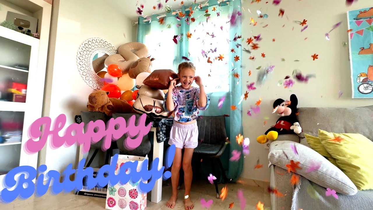 ДЕНЬ РОЖДЕНЬЯ ДАШИ... 8 ЛЕТ! Как быстро бежит время...