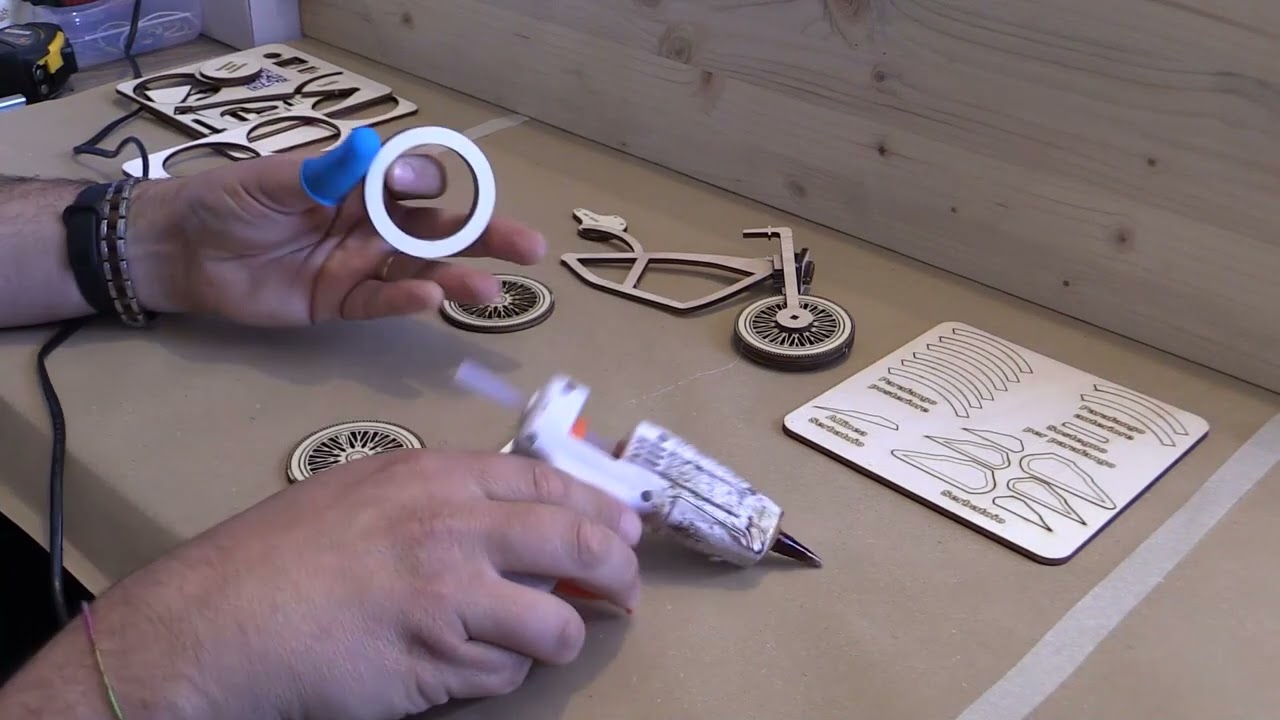 TUTORIAL Modellino Moto chopper Elinor Lab