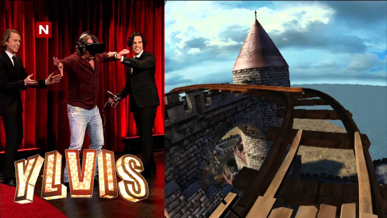 Ylvis | Charter-Svein prøver virtual reality briller | discovery+ Norge