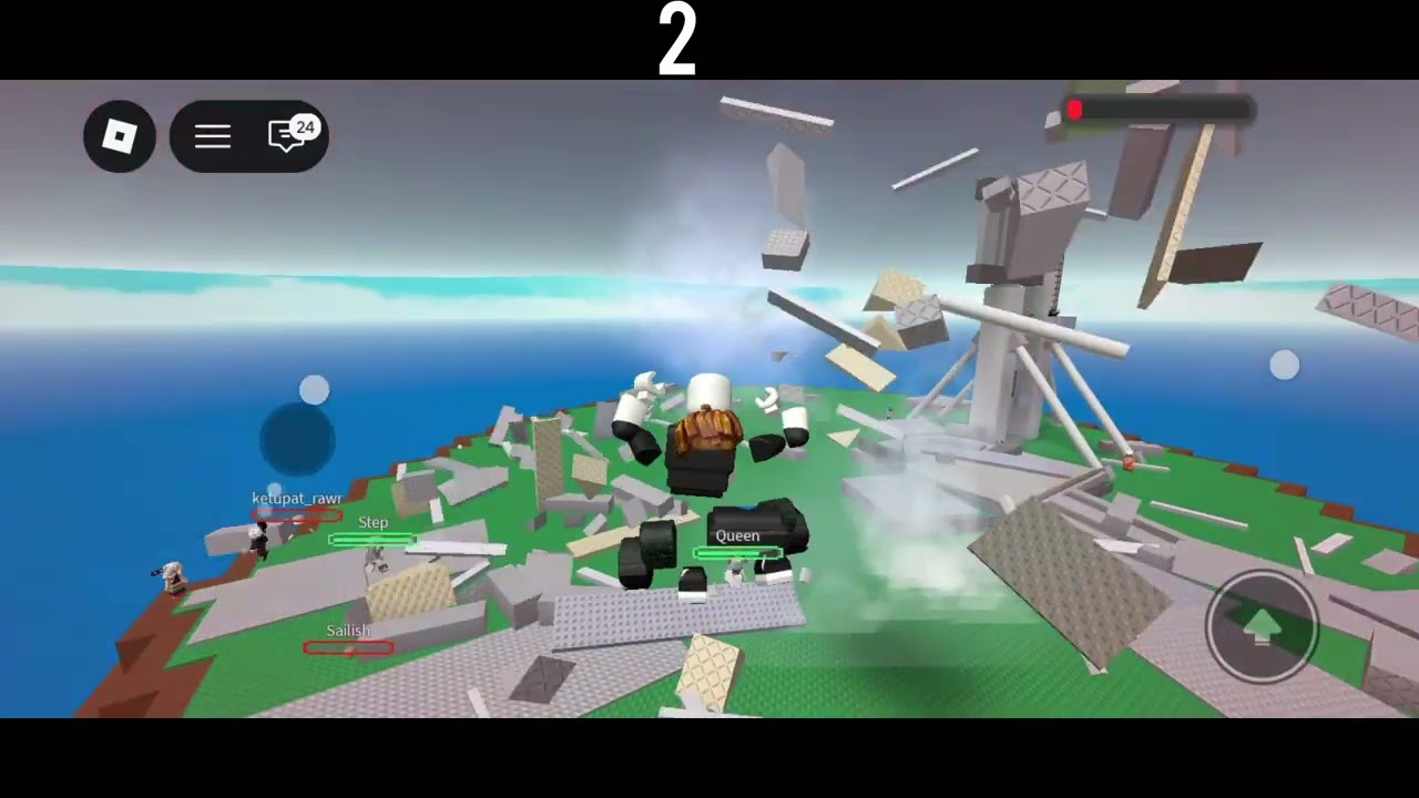 Roblox natural disasters but I can touch the colour