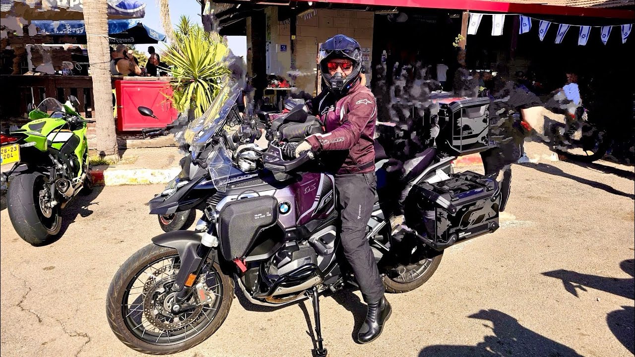 B.M.W GS 1300 ride to the south east on a Saturday morning 
