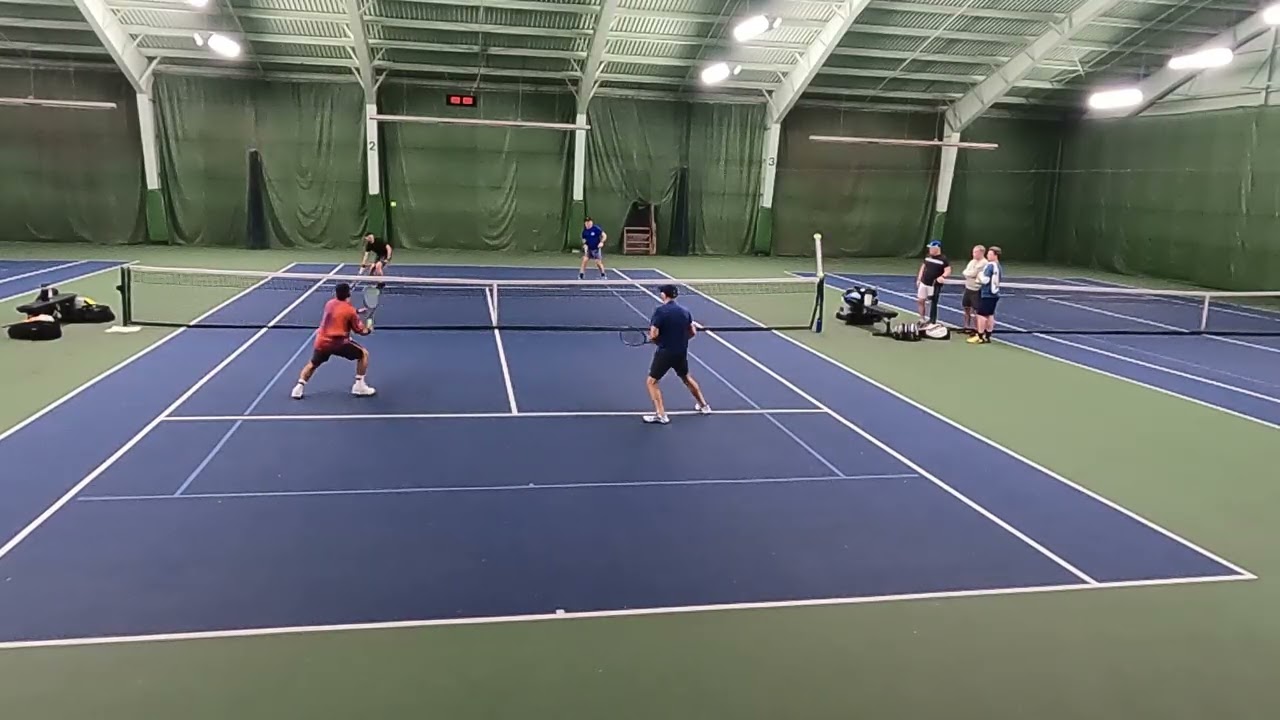 4.5 IA USTA mens doubles IC vs DMS set 3