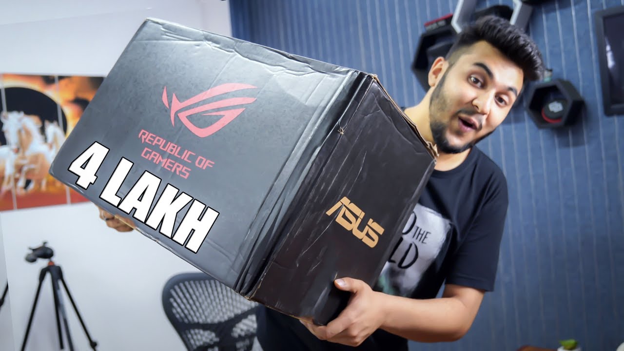 Crazy 4 Lakh Rupees Gaming Laptop with Free Accessories in Box!