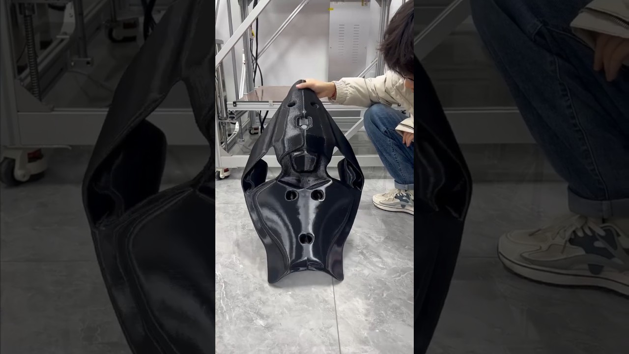 3D printed motorcycle seat parts with Dowell 3D Printer #shorts #3dprinting #motorcycle