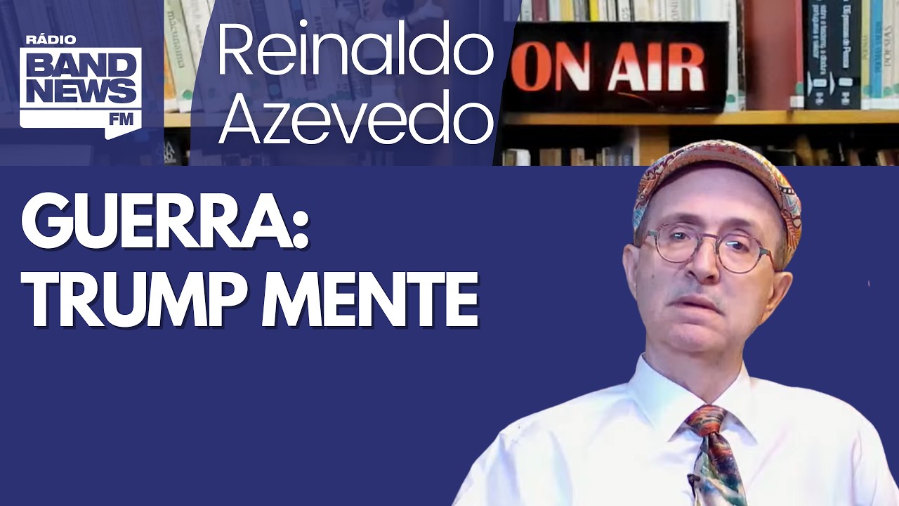 Reinaldo – Maior autoridade de contraterrorismo dos EUA atesta: Trump mente sobre a guerra