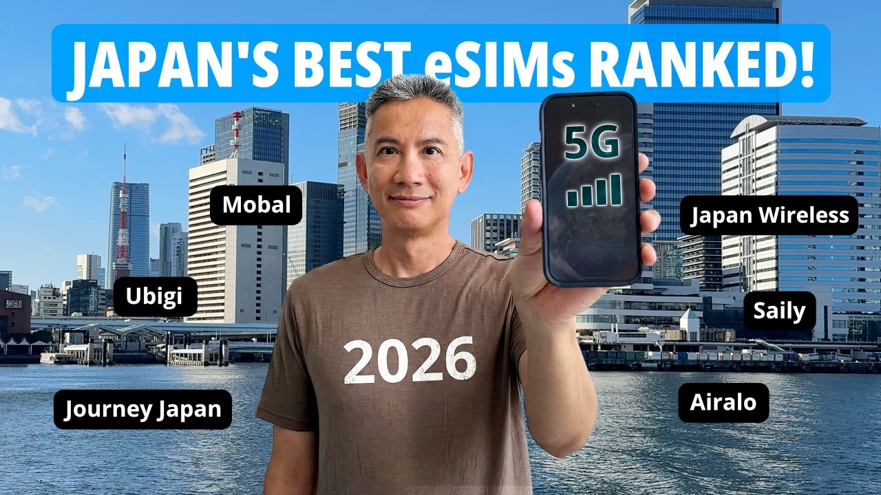 I Tested Japan's Top eSIMs So You Don't Have To! 2026