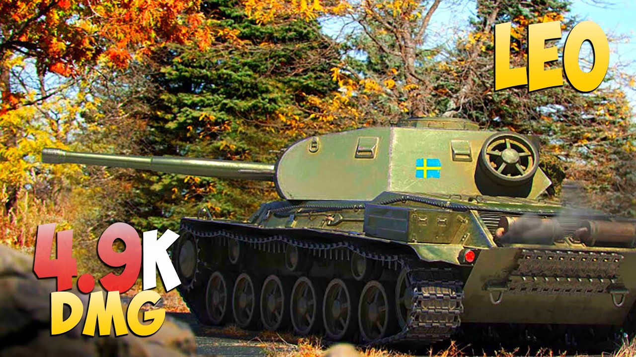 Leo - 2 Kills 4.9K DMG - Хрупкий! - Мир Танков