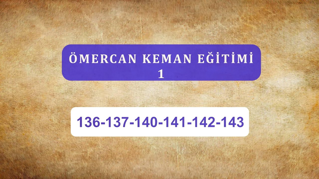 Ömercan 1 136 137 140 141 142 143