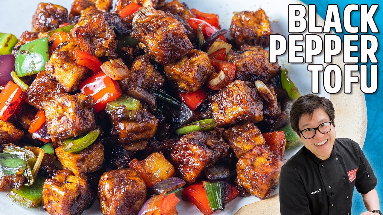 Better Than Takeaway Black Pepper Tofu!