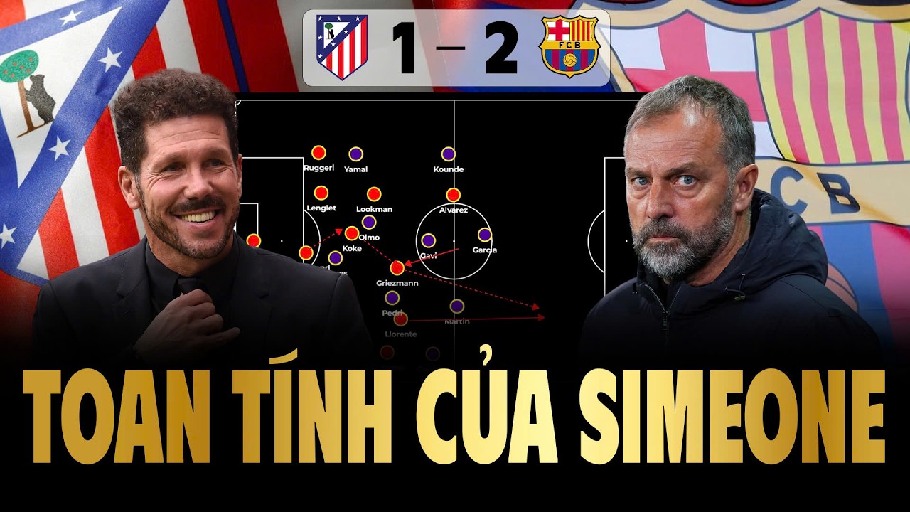 G&oacute;c Chiến Thuật: Atletico Madrid &ndash; Barcelona | UCL 25/26