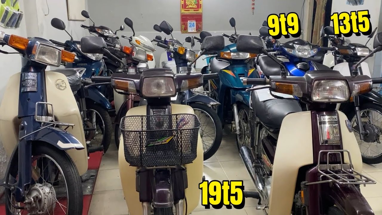 Xe Wave 110 9tr900; Dream Lùn 13tr500; Super 1998 19tr500 📱0907788996 Ngày 24/01/2026 