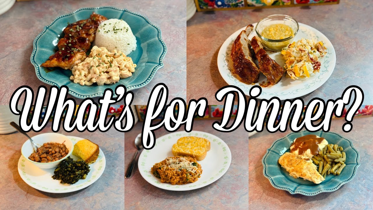 What’s for Dinner | EASY Budget Friendly Family Meal Ideas | July 2025 