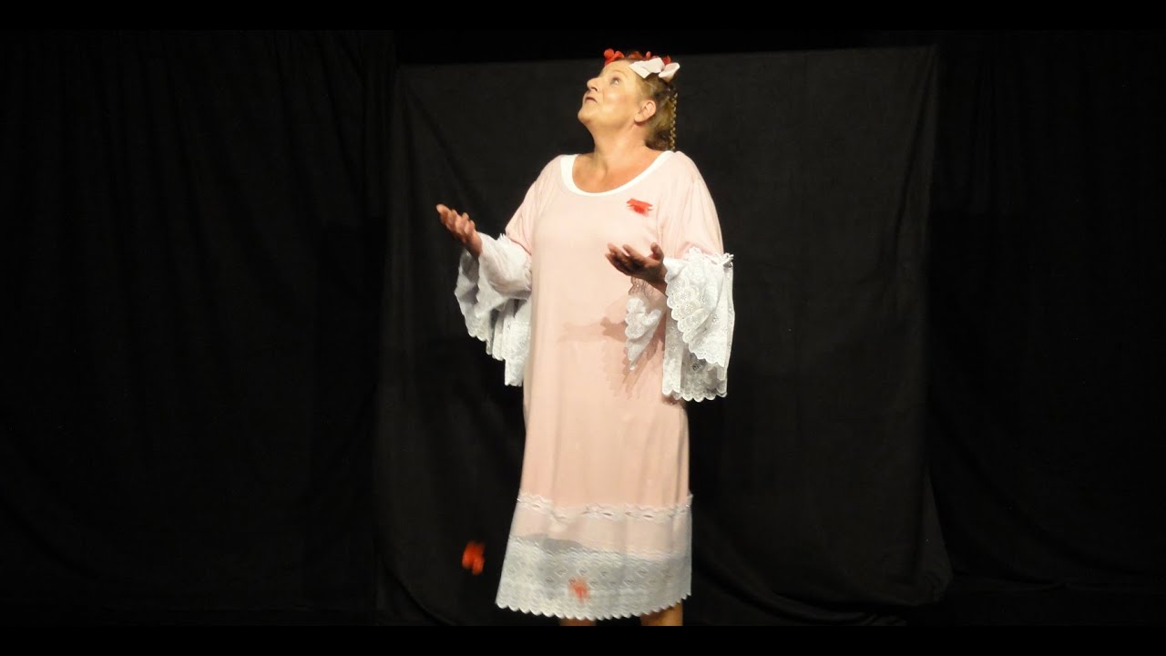 Clown Moonily und viele Rosen – Clownesker Sketch