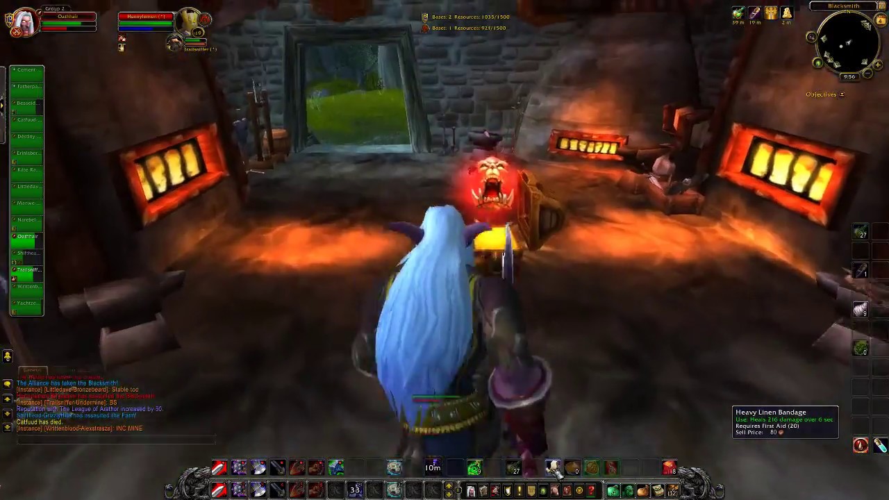Arathi Basin Night elf Warrior| WoW Legion 7.3.5