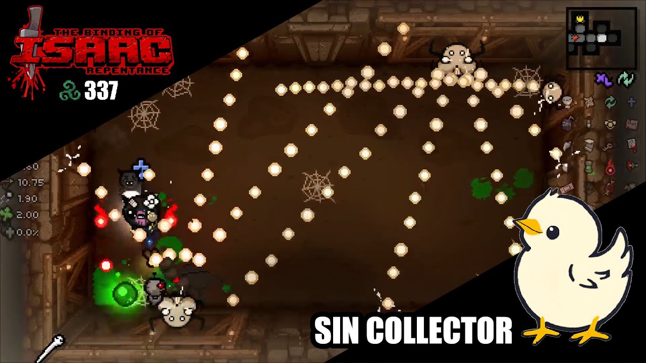 The Binding of Isaac E337 : Sin collector