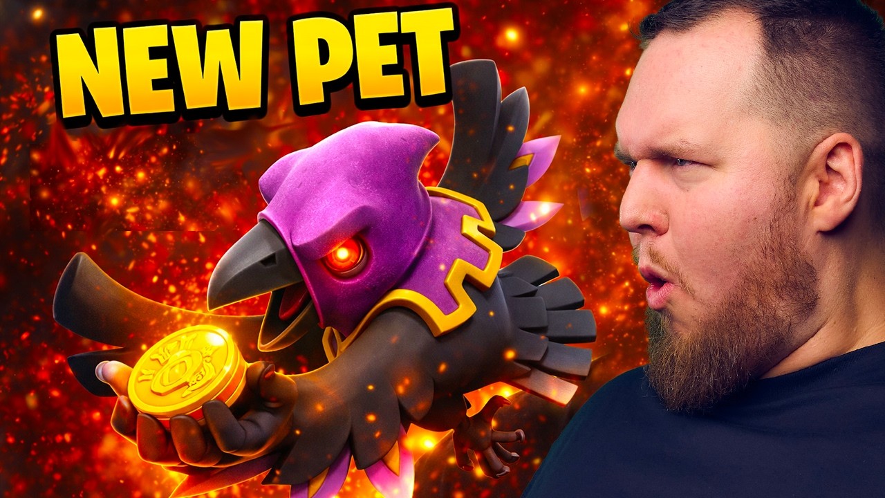 NEW Greedy Raven Pet Is INSANE! - Sneak Peek 1 (Clash of Clans)