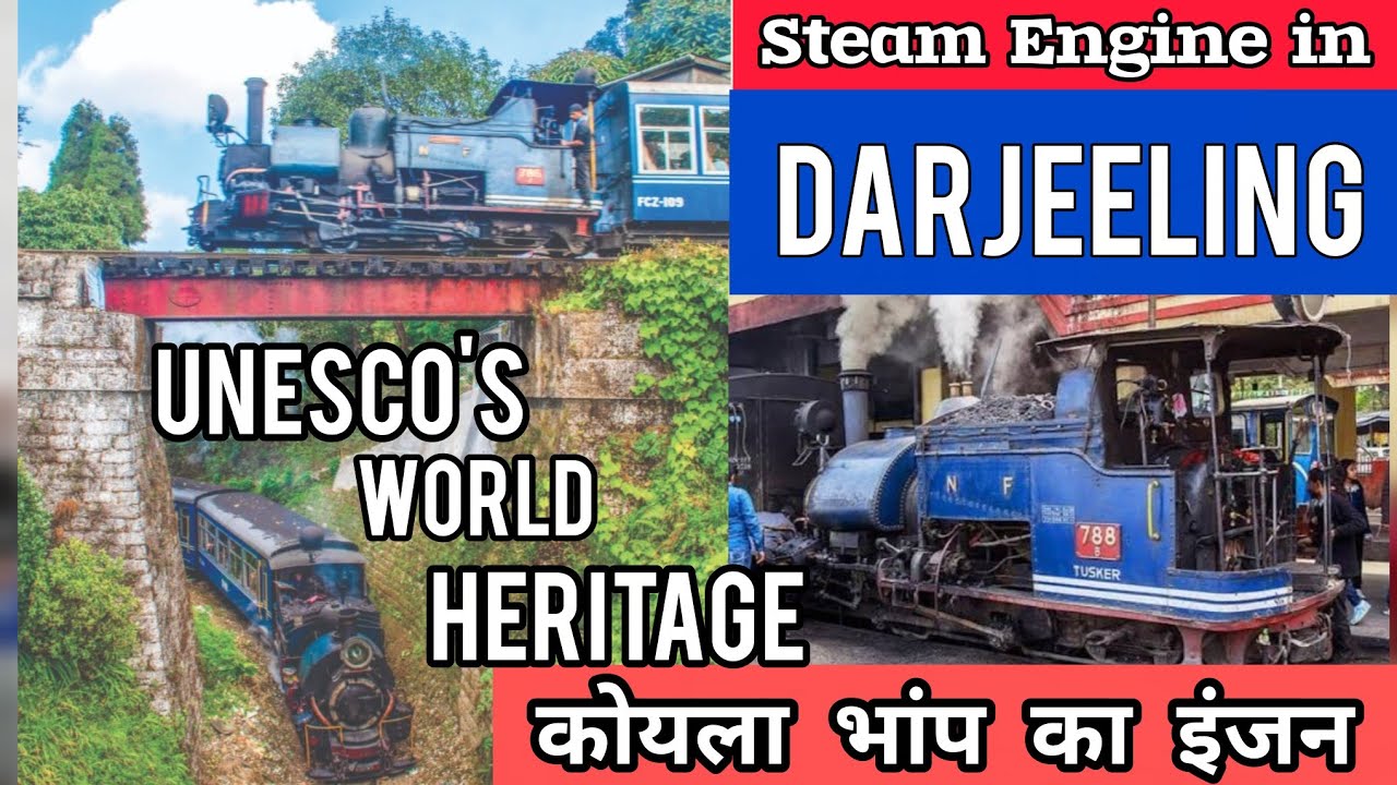Steam Engine on Narrow Gauge in Darjeeling | Duty of Fireman Sandman | सबसे ऊंचे स्टेशन घूम पर इंजन 