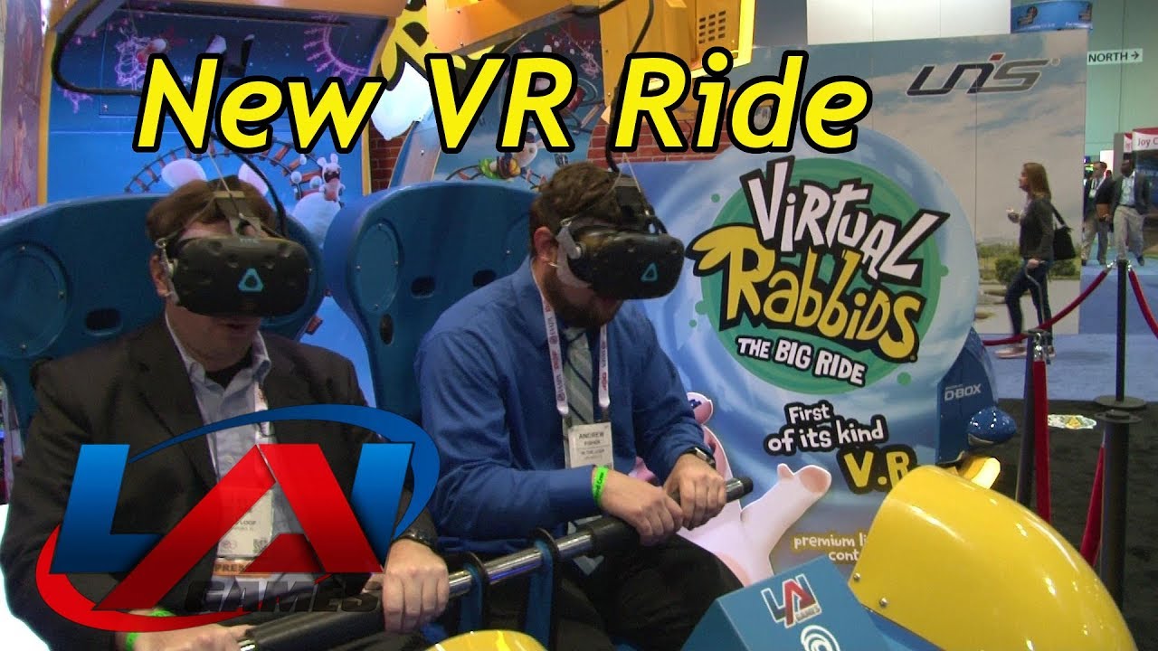 Новый бесплатный VR-симулятор для игровых автоматов «Virtual Rabbids: The Big Ride» от LAI на выс...