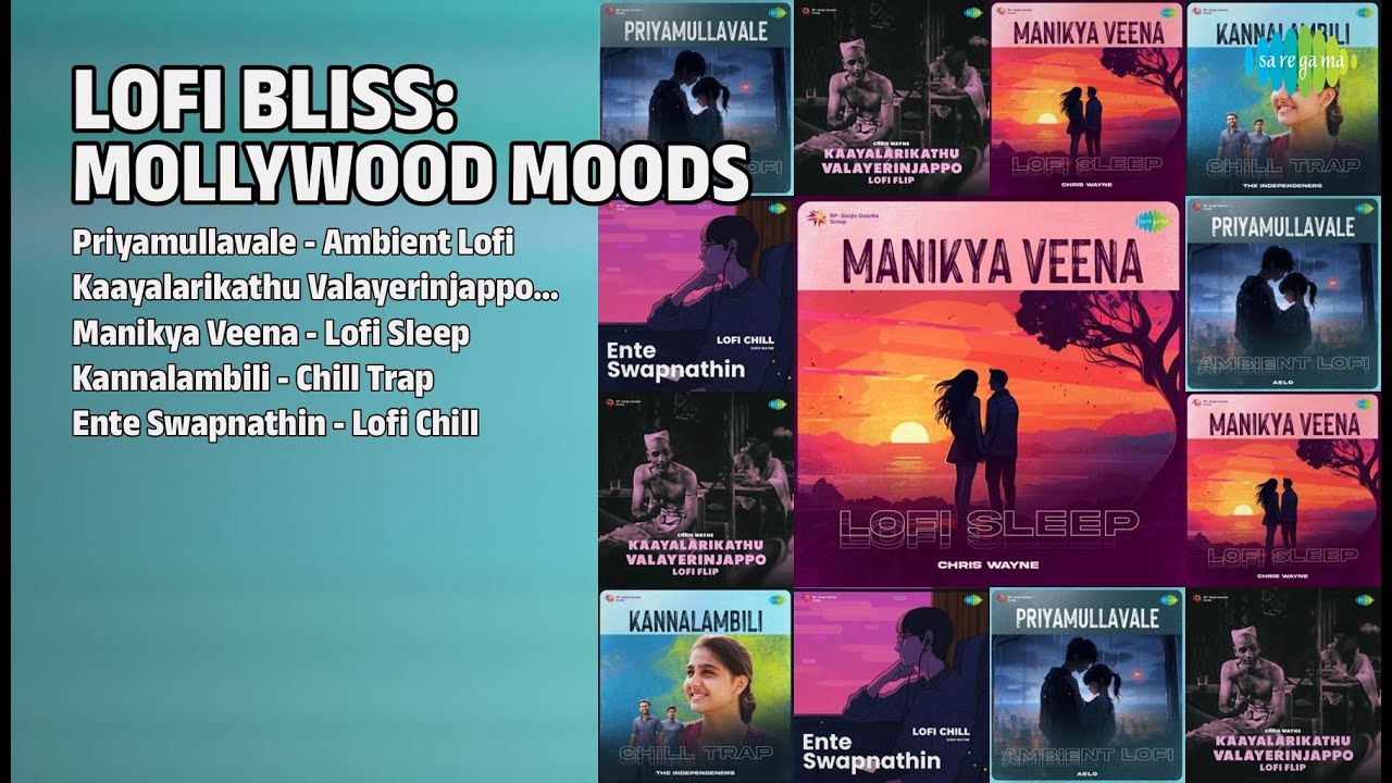 Mollywood Lofi Moods | K.P.Brahmanandan Songs | Priyamullavale  Ambient Lofi