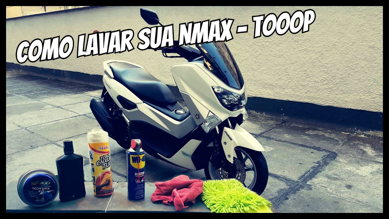 ENSINANDO A LAVAR A SUA NMAX - VALE PARA QUALQUER MOTO!!