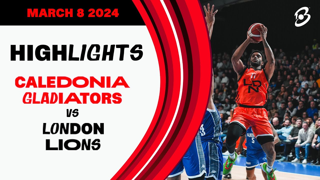 Caledonia Gladiators vs. London Lions - Game Highlights