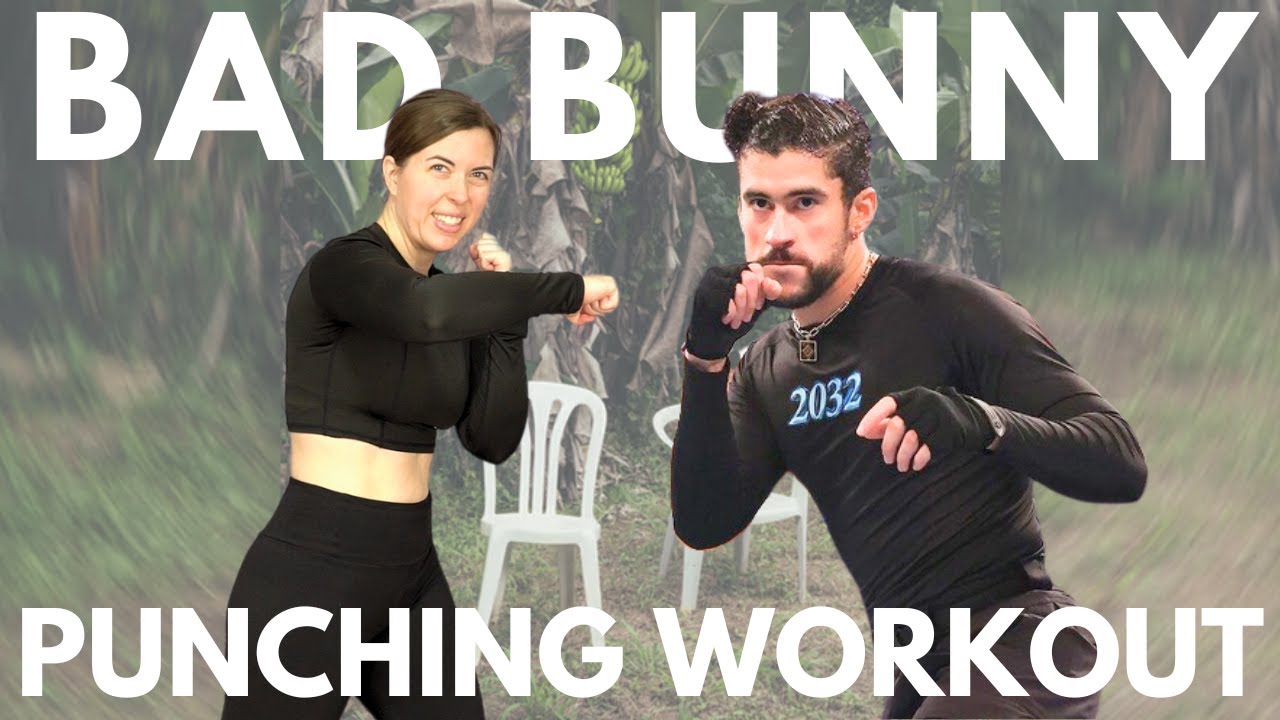BAD BUNNY PUNCHING ABS WORKOUT | Nuevayol, Baile Inolvidable y Más