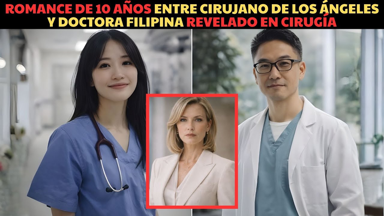 El romance de 10 años entre un cirujano de Los Ángeles y una anestesióloga filipina se revela.