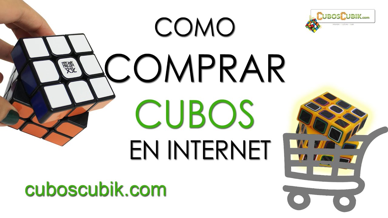 Como comprar Cubos Rubik en Internet