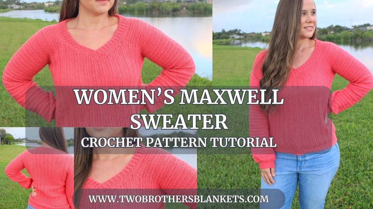 How to Crochet the Maxwell Sweater