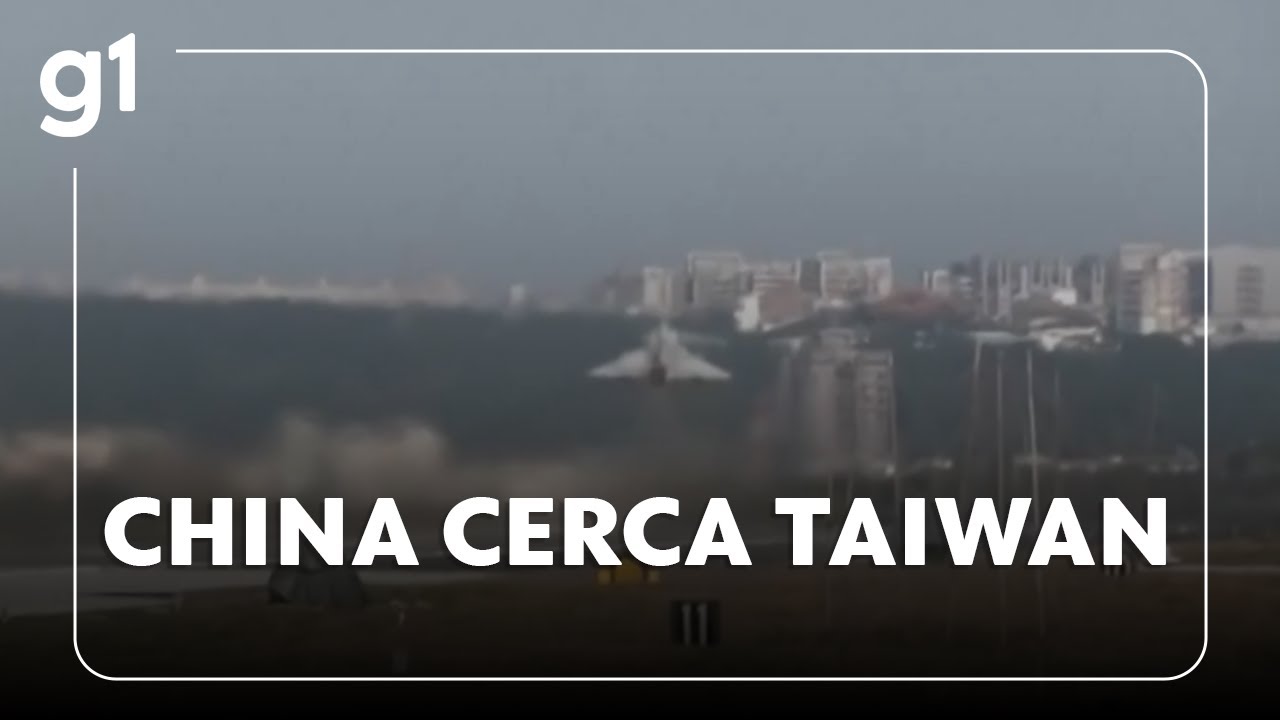 Jornal Hoje: China faz manobras militares ao redor de Taiwan em meio a tensões com EUA e Japão