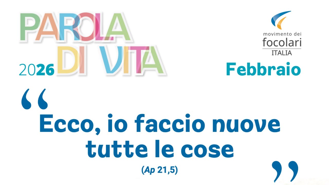 Parola di Vita Febbraio 2026