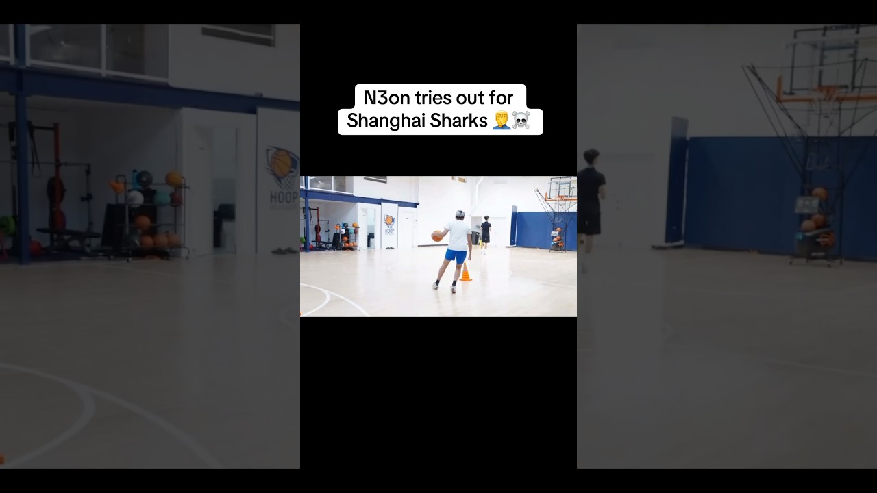 N3on tries out for Shanghai Sharks 🤦‍♂️☠️ 