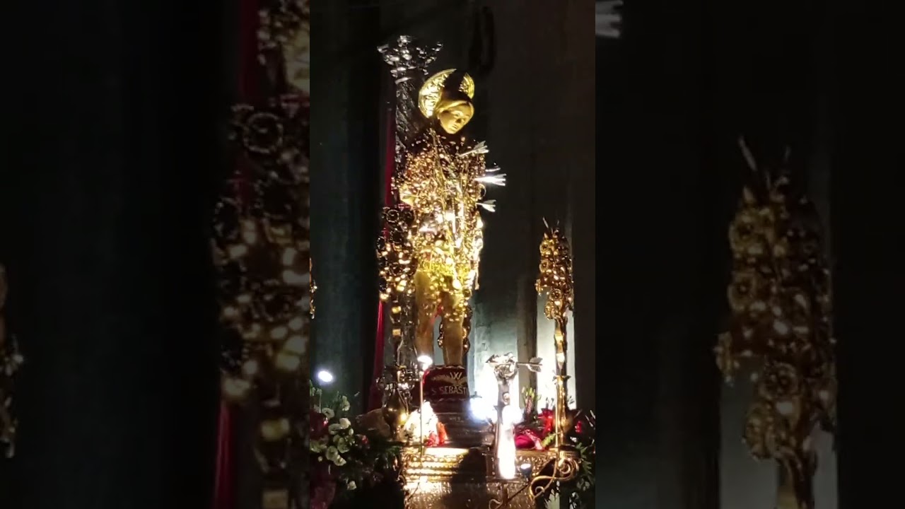 Melilli ( SR) Uscita di S Sebastiano santo patrono del paese 27 Gennaio 2026