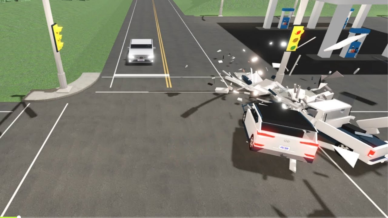 Realistic Roblox car crashes | Part 2 | Car crash studio
