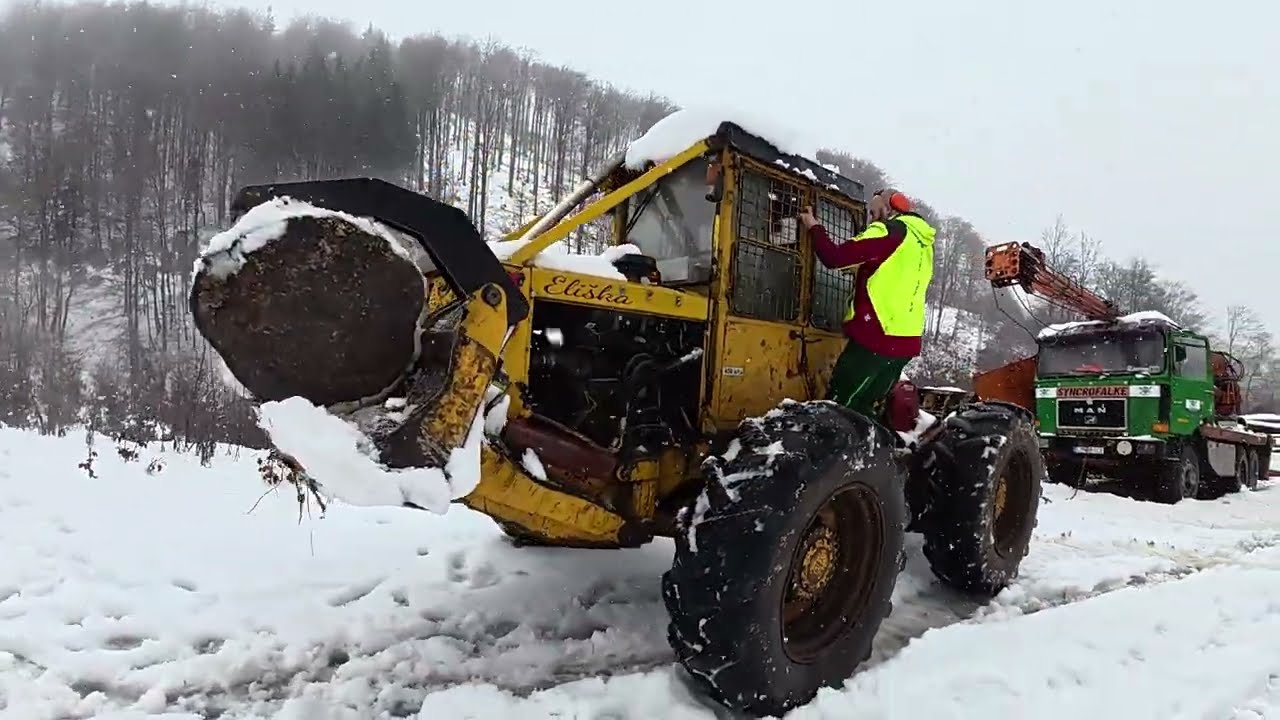 Zimná Expedícia: Lanovka a LKT v boji so Snehom! Cesta do druhého porastu. 
