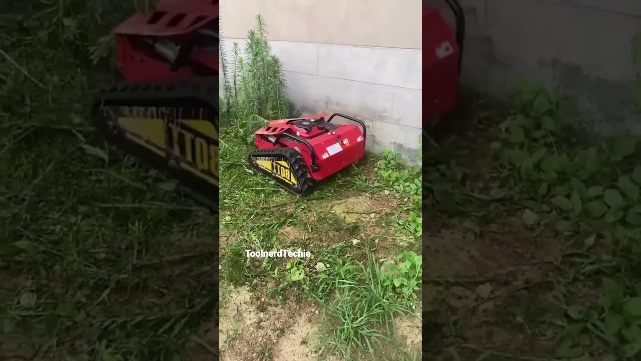 RC controlled Weed Trimmer for Garden #shorts #machine #robot