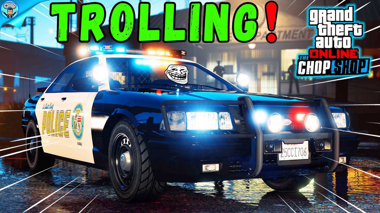 Trolling people as Police Officers on GTA Online!