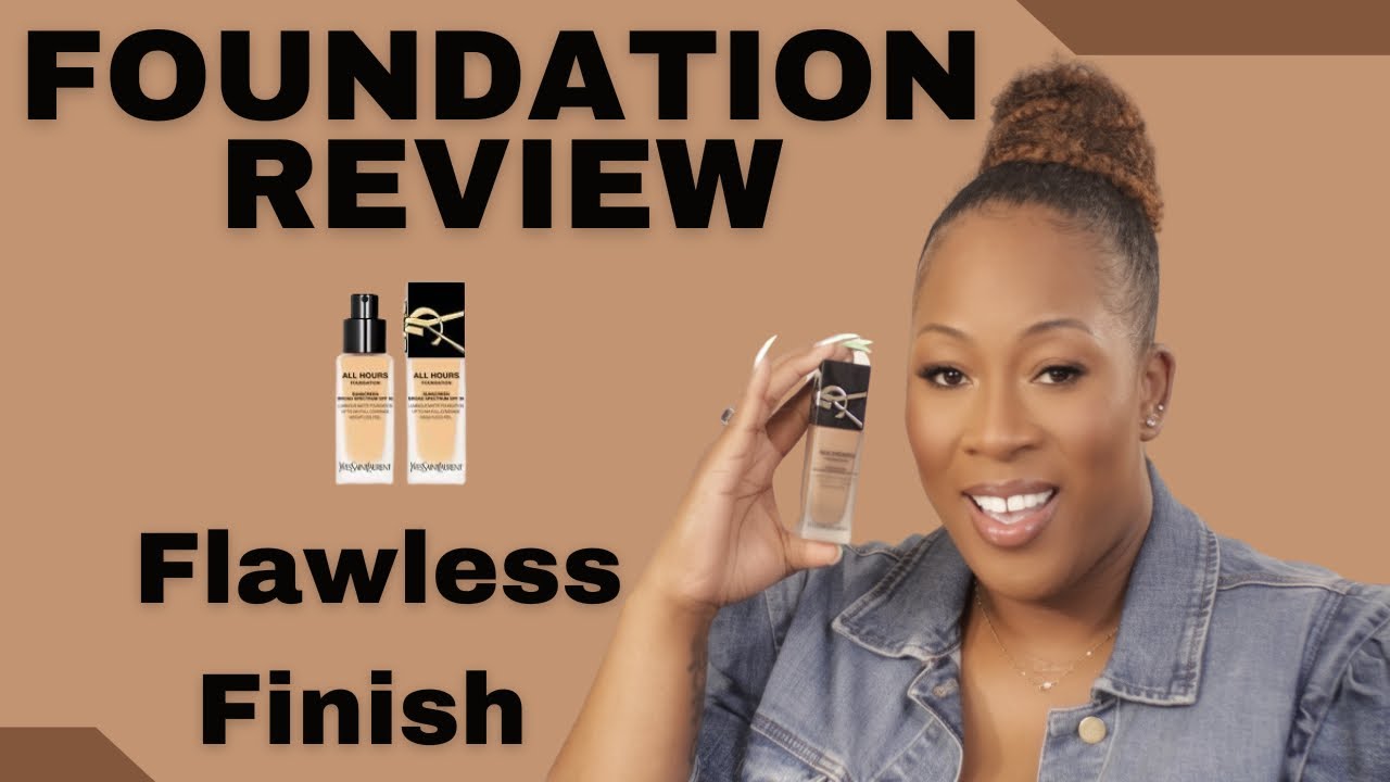 Foundation  Diaries: Testing The New & Improved YSL All Hours Luminous Matte Foundation
