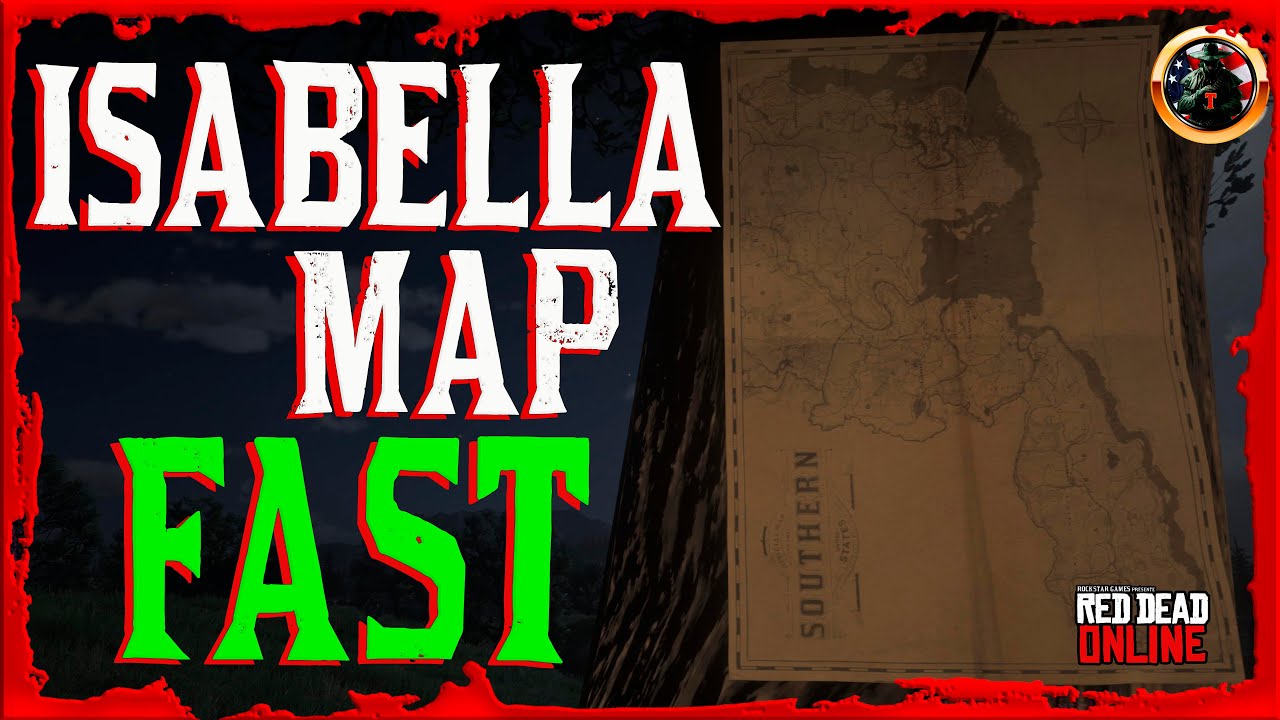 Карта озера Изабелла БЫСТРО и ЛЕГКО в Red Dead Online