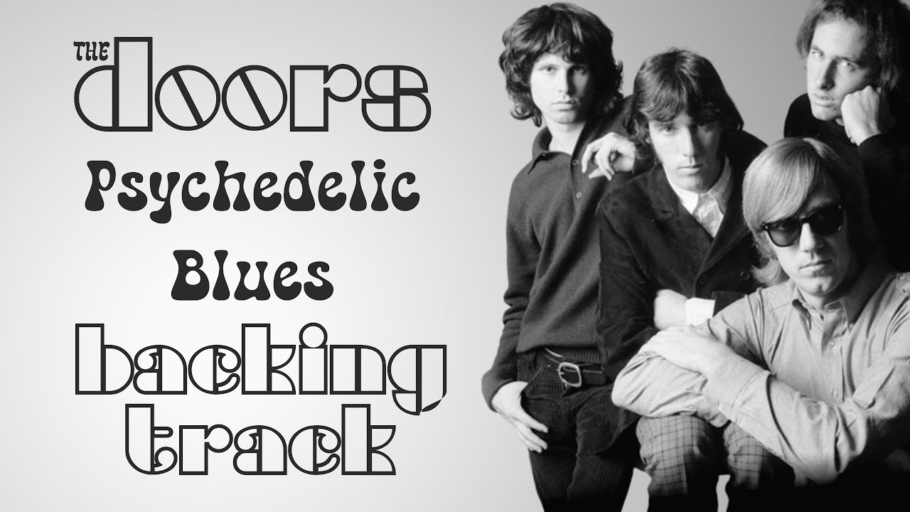The Doors Style Psychedelic Blues Backing Track in Am